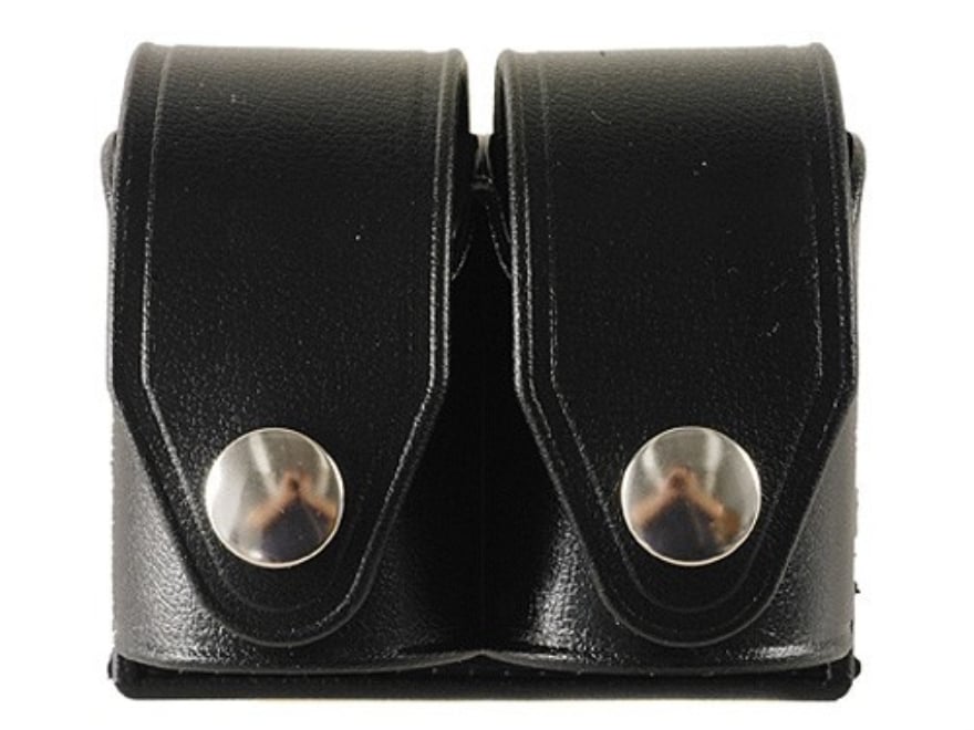 HKS Revolver Speedloader Noir Nylon 5 Poches Calibre 38/357