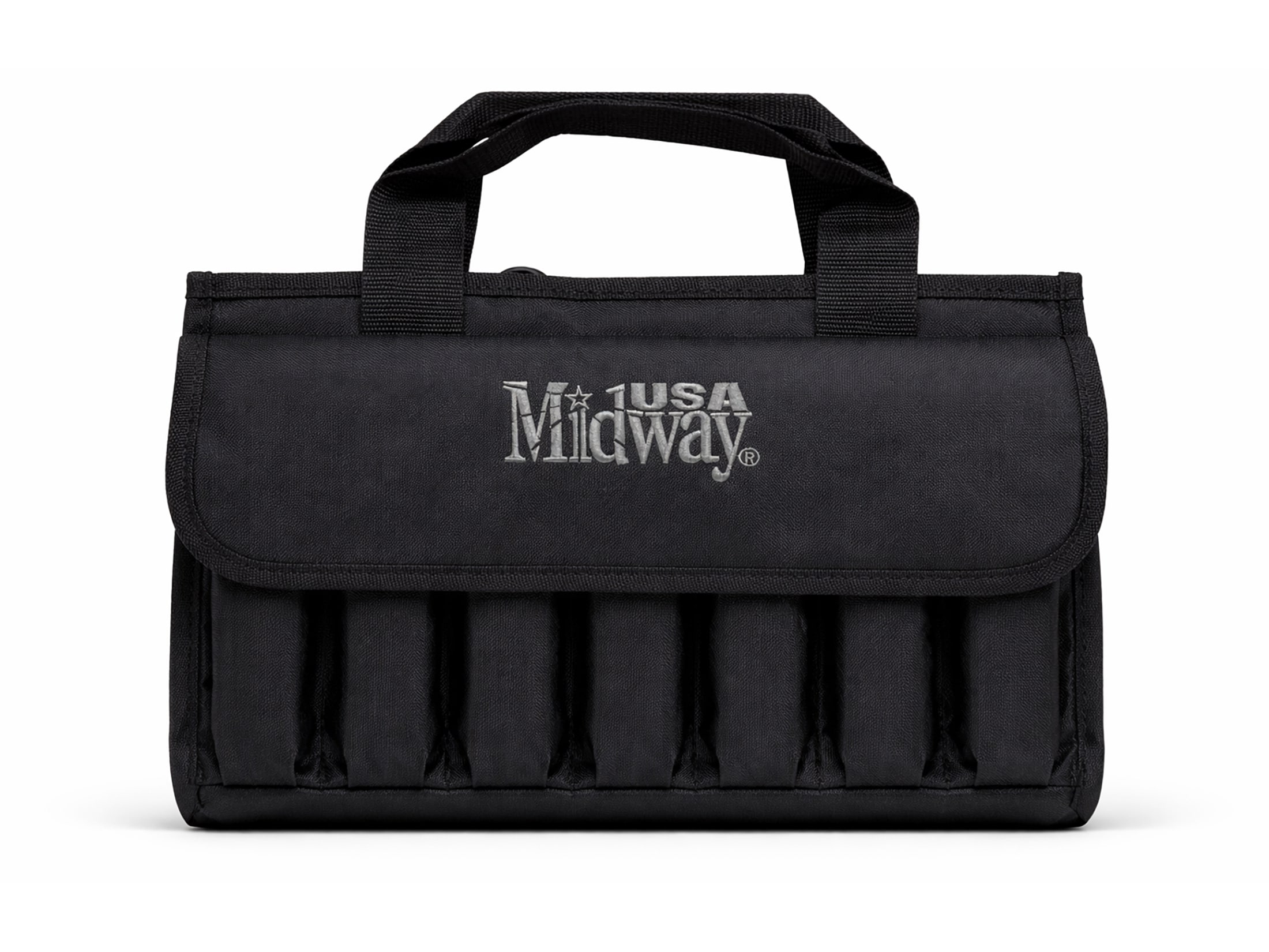 Midway USA 7 Magazine 2 Pocket Tactical Pistol Case Olive Drab