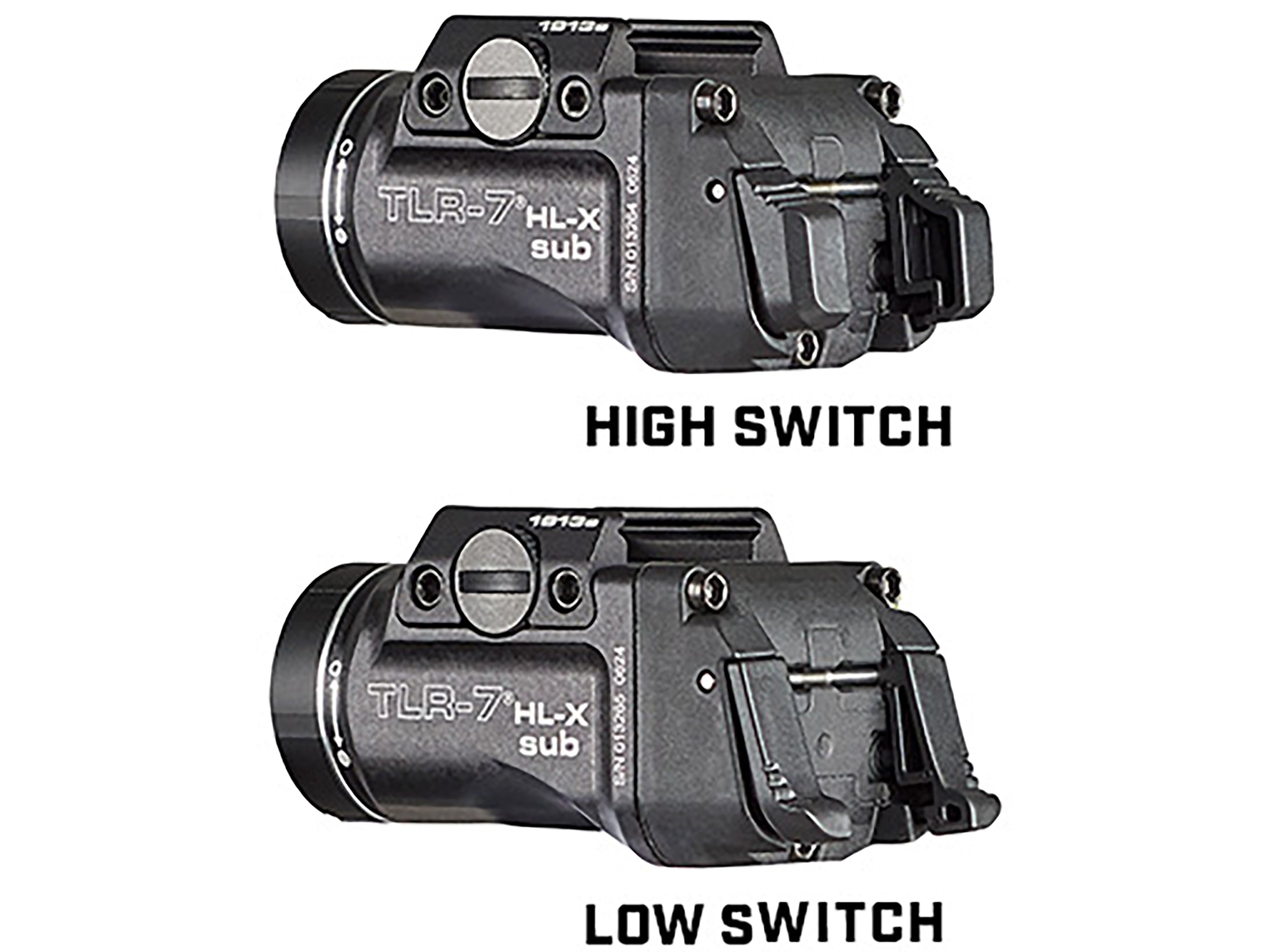 Streamlight 69505 TLR-7 HL-X sub USB 1000-Lumen Rechargeable Rail