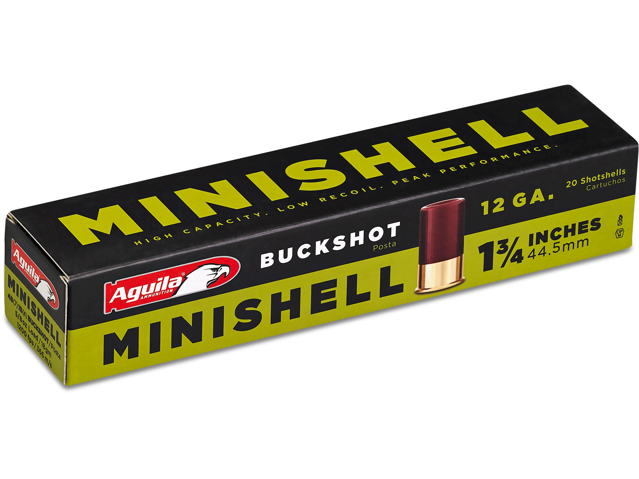 Aguila Minishell Ammo Ga Buckshot Pellets Case Of