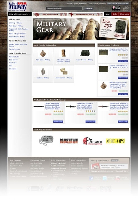New Military Gear Line New Military Gear Line