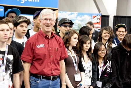 Larry Potterfield with Las Vegas Youth at the 2012 Elk Camp Larry Potterfield with Las Vegas Youth at the 2012 Elk Camp