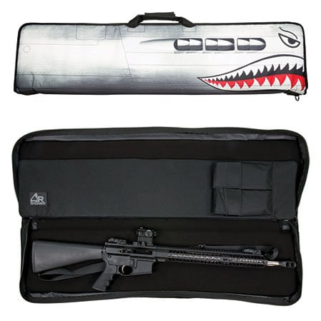 Now Available at MidwayUSA AR-Stoner Heavy Duty Discreet Tactical Rifle Case with Nose Art