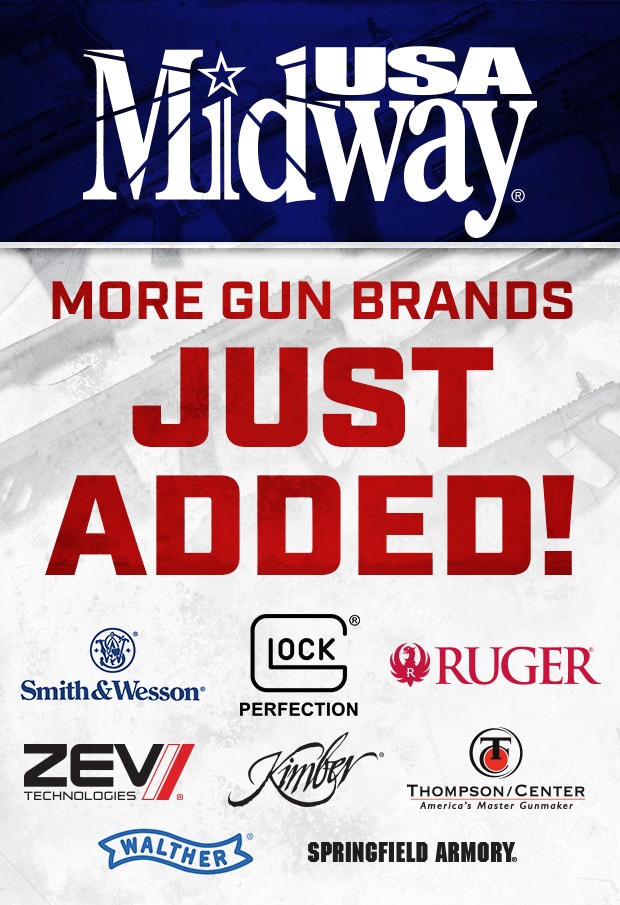 MidwayUSA Dramatically Expands Firearms Offering, Adds Ruger, Smith ...