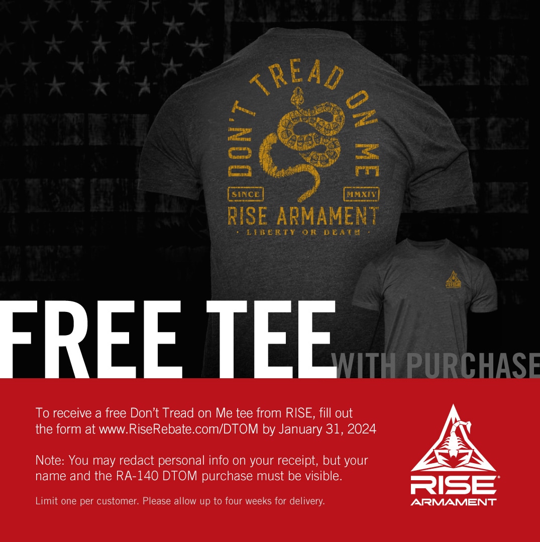 Rise Dont Tread on Me Rebate