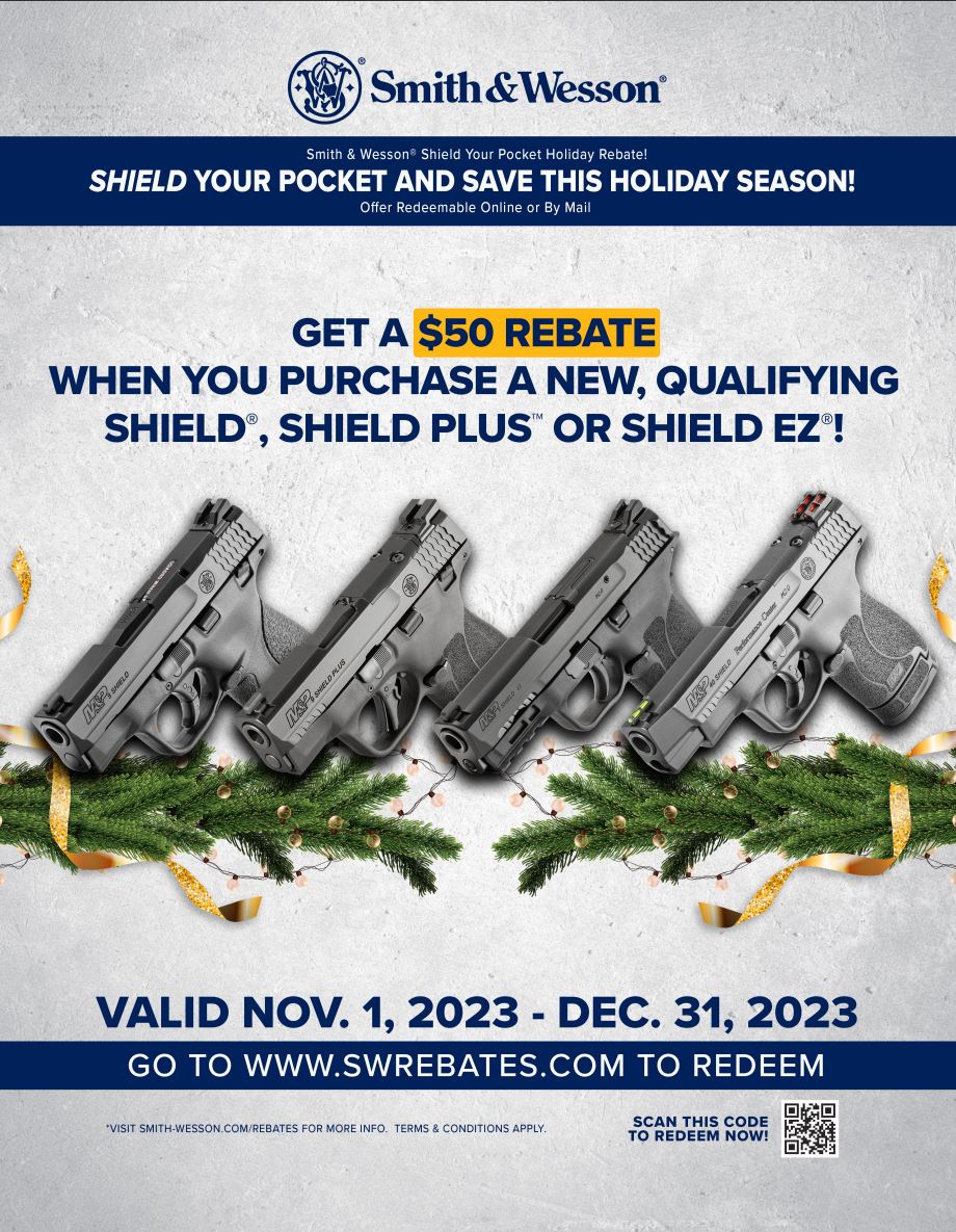 Smith & Wesson Shield Your Pocket Rebate - MidwayUSA