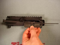 Ejection Port Cover Pin and AR-15 Upper Receiver