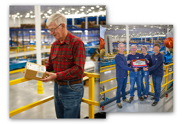Photos announcing New Warehouse is complete, starting off Nitro Express Shipping 3.0