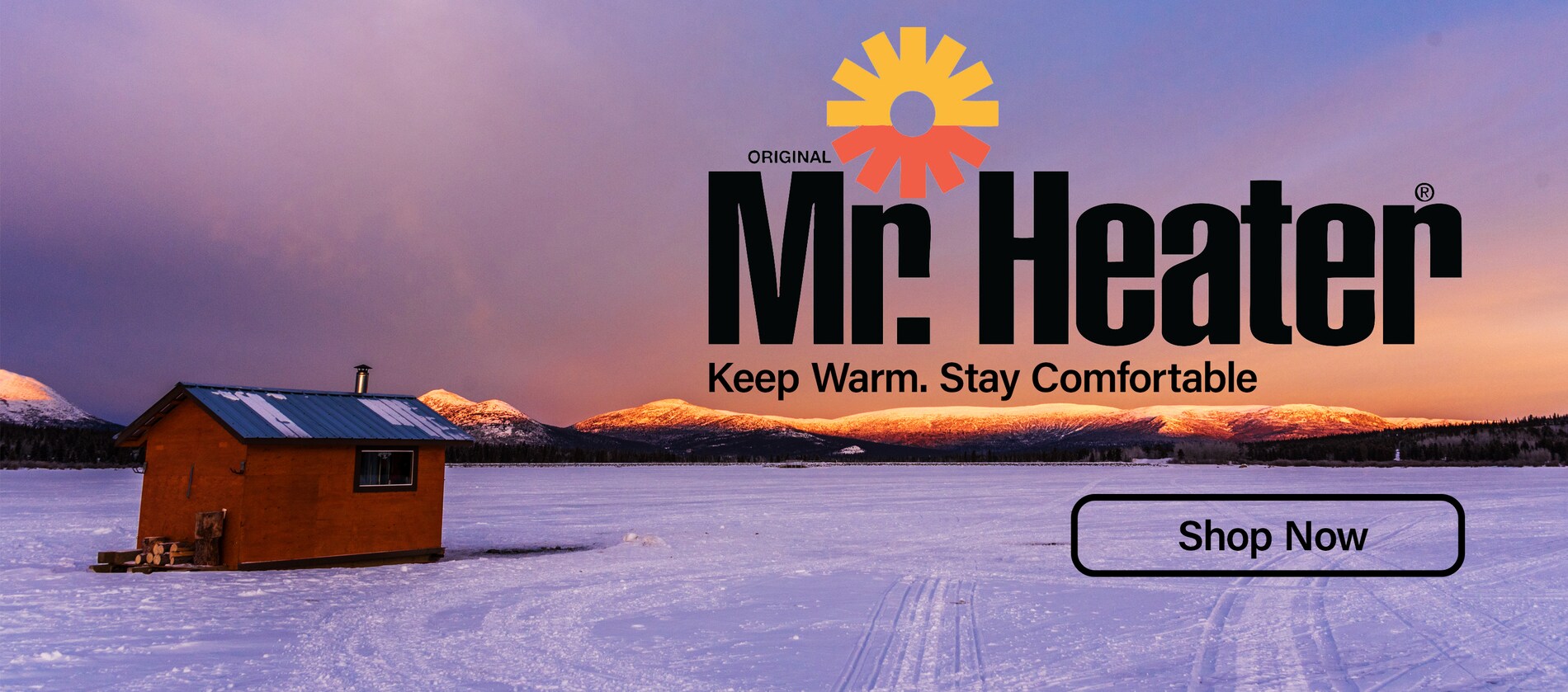 Mr. Heater - Heat up your day on the ice with the Mr.
