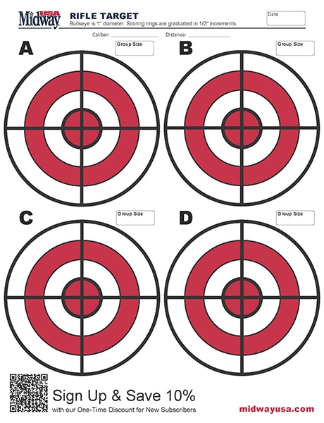 free paper targets download print save midwayusa