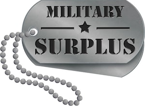 Military Surplus Logo