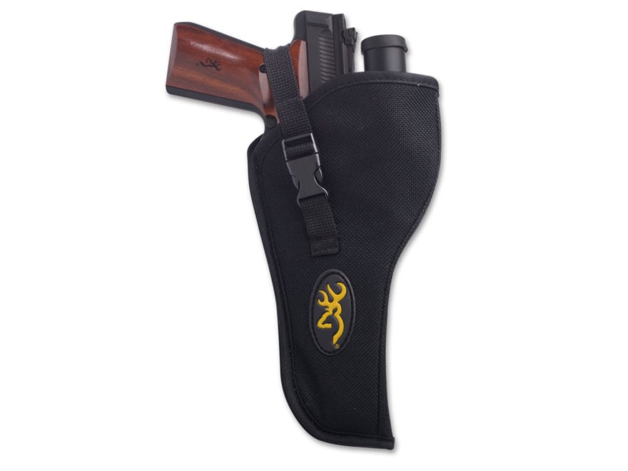 Browning Oversized Buck Mark Pistol Holster Right Hand Nylon Black