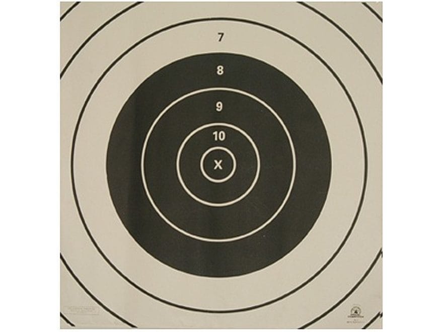 NRA Official High Power Rifle Targets Repair Center SR-3C 300 Yard Rapid Fire Paper Pac...