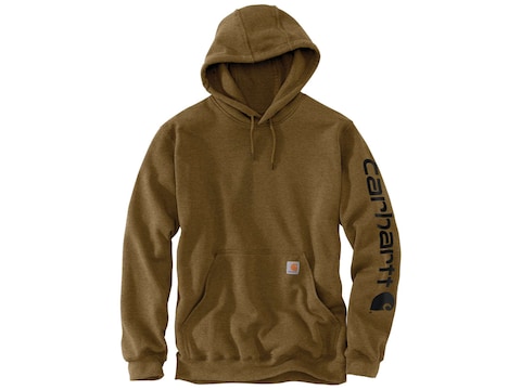 Carhartt® Men's Midweight Sleeve Logo Hoodie