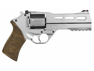 Chiappa Rhino 50 SAR Revolver 357 Magnum 5" Barrel 6-Round Nickel Walnut image