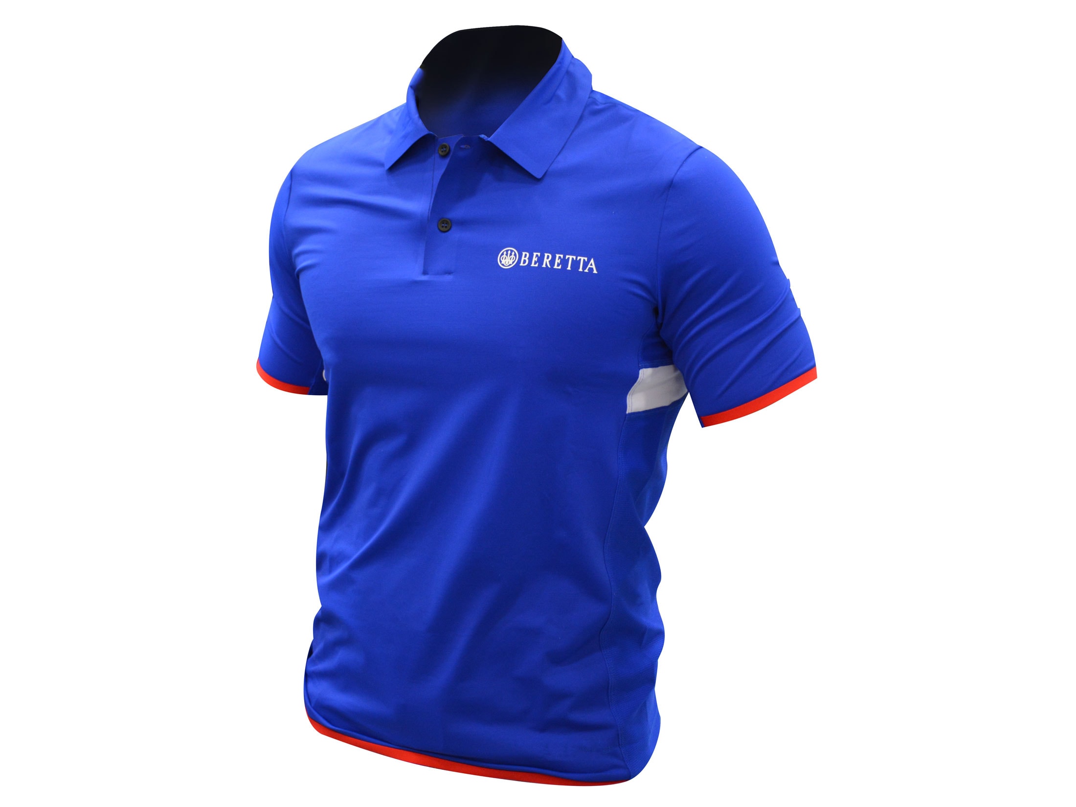 Beretta Men s Hi Tech Performance Polo Shirt Short Sleeve Polyester