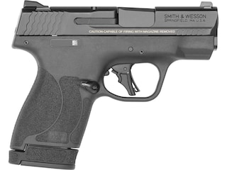 Smith & Wesson M&P 9 Shield Plus Semi-Automatic Pistol 9mm Luger 3.1" Barrel 13-Round Armornite Black with Thumb Safety image