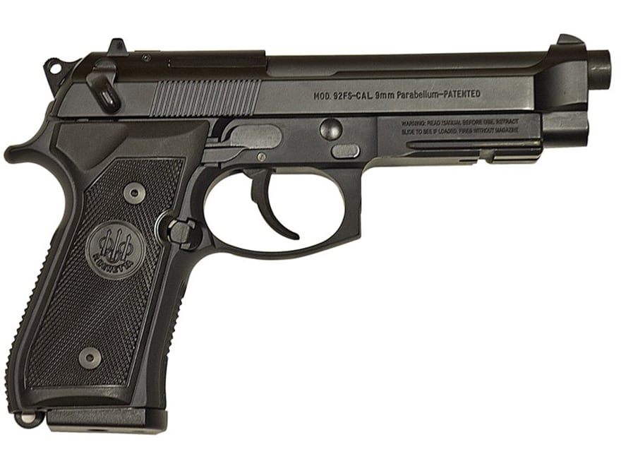 Beretta M9A1 9mm Luger Pistol 4.9 Barrel 10+1 Round Black