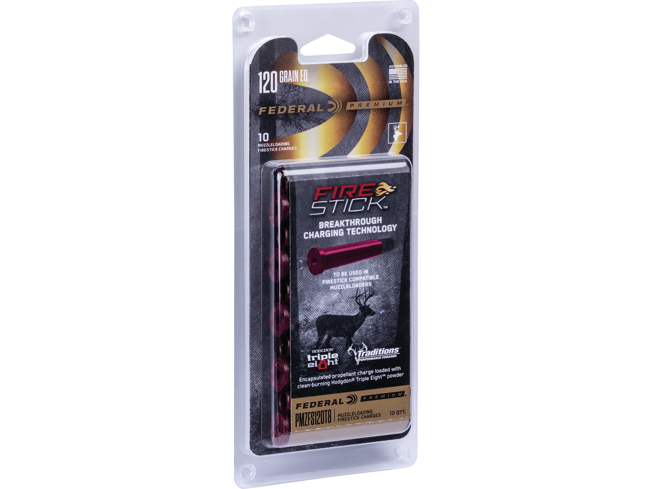 Federal Premium FireStick 120 Grain Black Powder Substitute 10PK