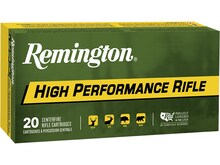 Remington High Performance Rifle Ammo 35 Whelen 250 Grain Core-Lokt
