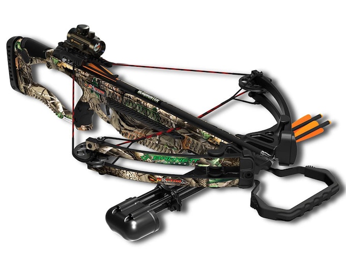 Barnett Ranger Barnett Raptor FX Crossbow Package Red Dot Sight Realtree APG Camo