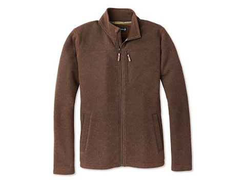 Smartwool Men's Hudson Trail Fleece Jacket Polyester/Wool Dark