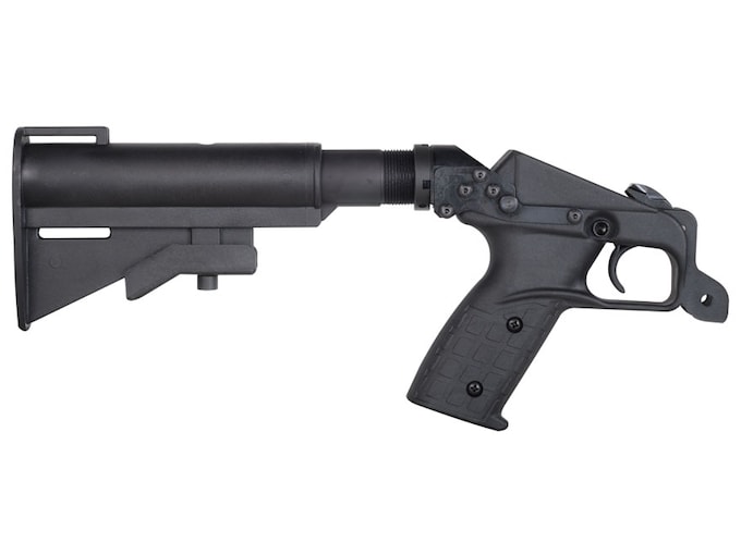 Kel-Tec Pistol Grip and AR-15 Stock Adapter with Collapsible Stock Kel-Tec SU-16, SU-22 Polymer Black