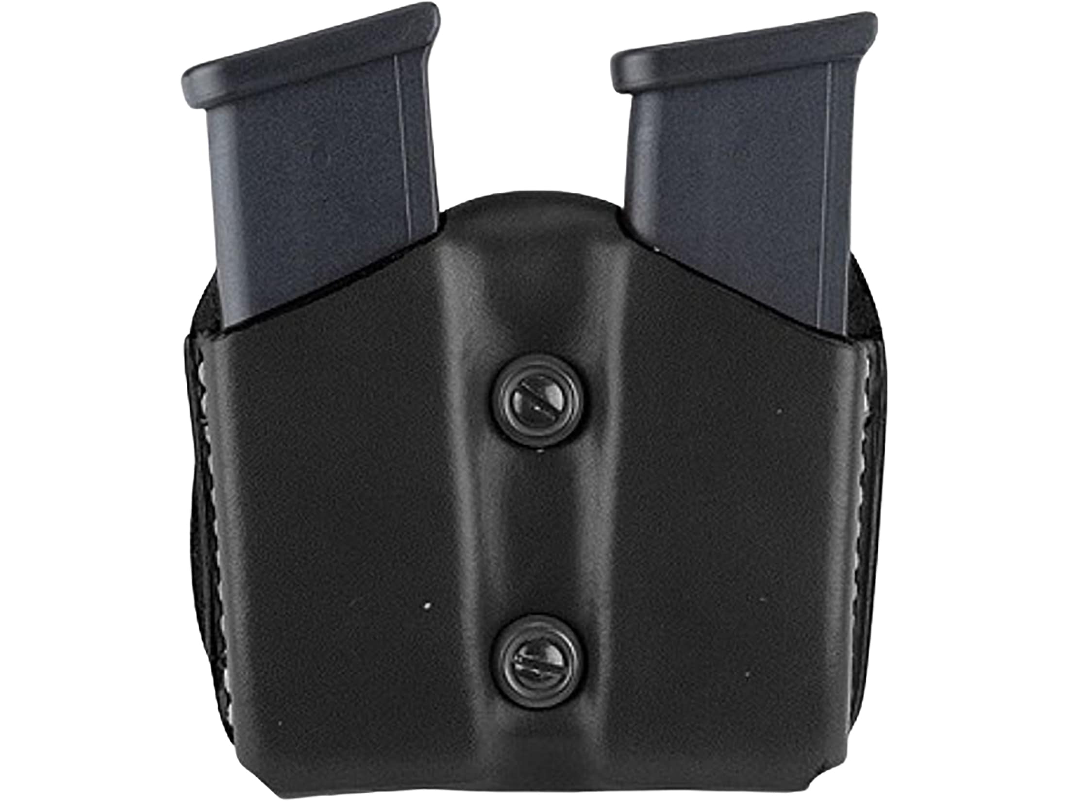 Details about   DeSantis A01 DOUBLE MAG Pouch Fits Glock 43 Ambidextrous Black Leather A01BJYYZ0 