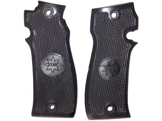 Vintage Gun Grips Star SS 380 ACP Polymer Black