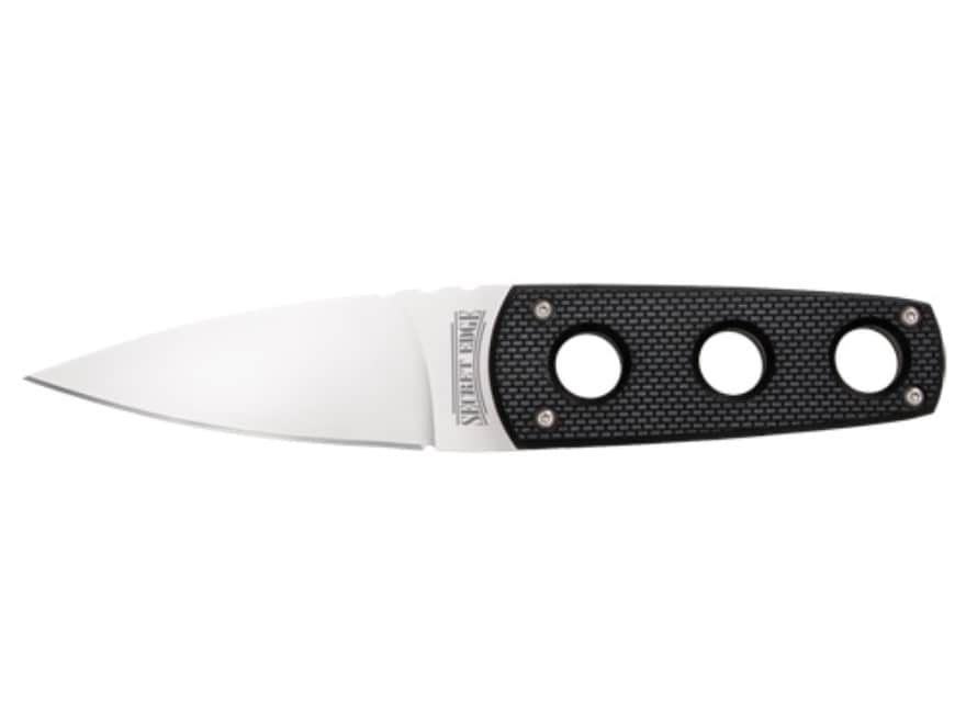 Cold Steel Secret Edge Fixed Blade Knife 3.5 Spear Point AUS-8 Satin
