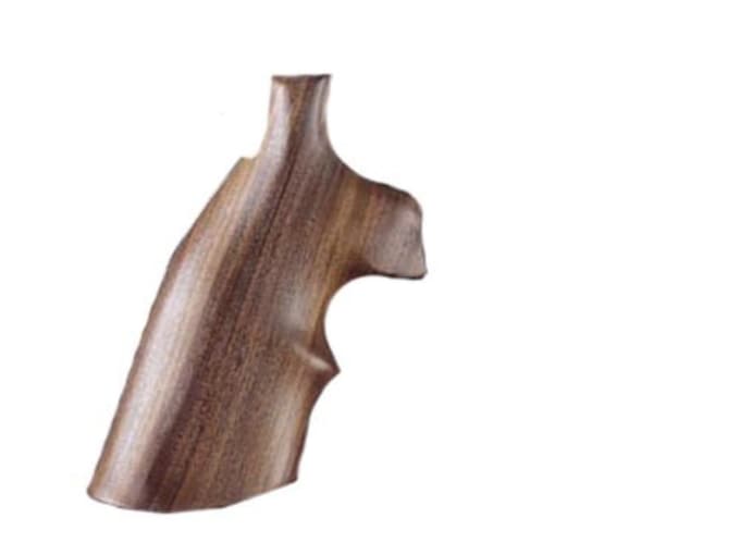 Hogue Fancy Hardwood Grips with Top Finger Groove Dan Wesson Small Frame