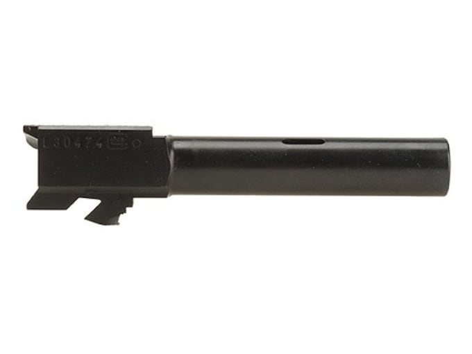 Glock Factory Barrel Glock 19C 9mm Luger 1 in 9.84" Twist 4.02" Carbon Steel Matte with Compensator