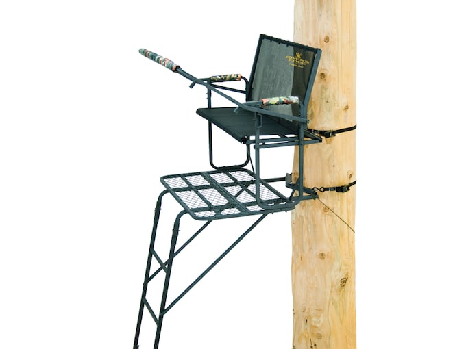 Rivers Edge TwoPlex Comfort Double Ladder Treestand Steel