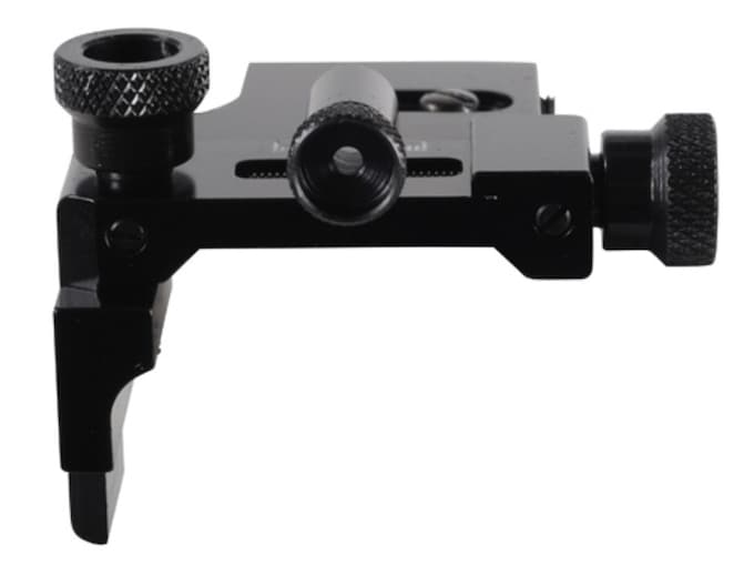 Williams FP-GR Receiver Peep Sight with Target Knobs Airguns, 22 Rifles with Dovetail Grooved Receiver and Low Line of Sight Aluminum Black