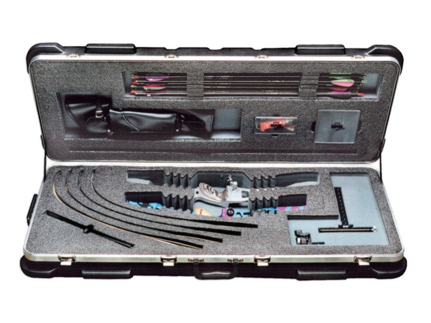 Skb deluxe double on sale recurve archery case