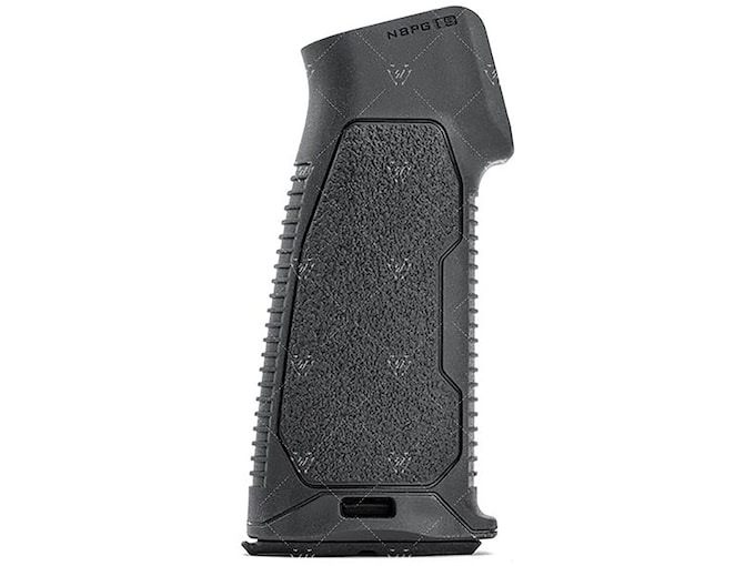 Strike Industries Pistol Grip 15 Degree Flat Top AR-15 Rubber Overmolded Polymer Black