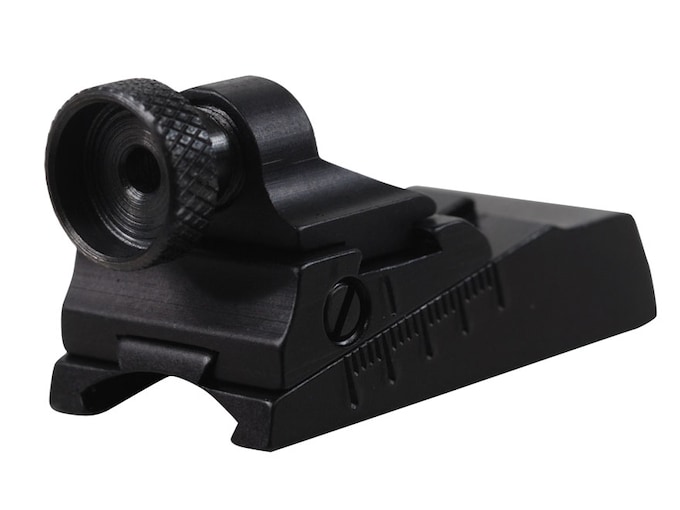 Williams WGRS-54 Guide Receiver Peep Sight Savage-Anschutz 54, 141, 141M, 153, 153S, Remington 541S, Winchester 310, 320, 9422, Most 22 Caliber Dovetail Receivers Aluminum Black