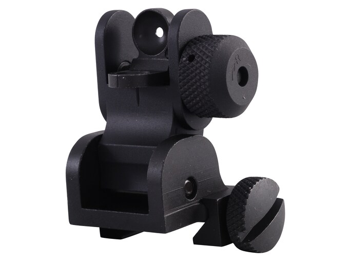 Yankee Hill Machine Flip-Up Rear Sight AR-15 Flat-Top Aluminum Matte