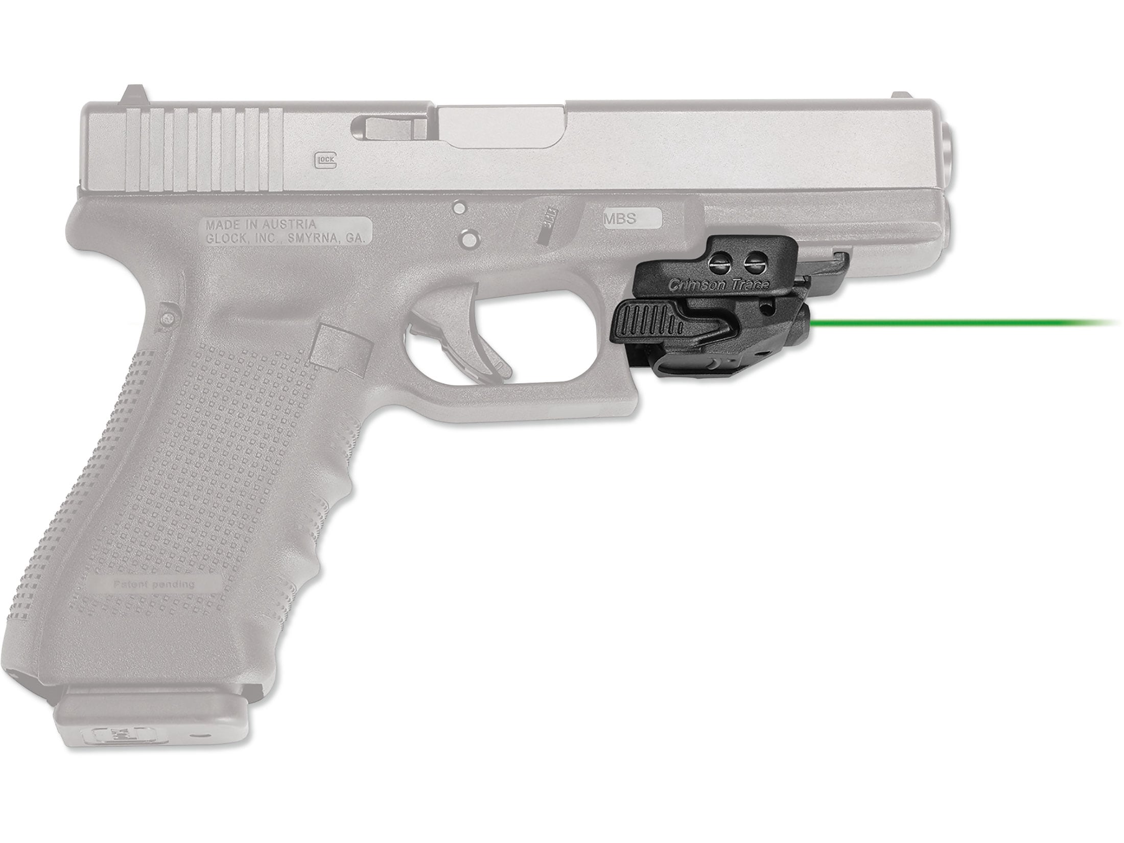 Black Polymer Tactical Mini Pistol Red Dot Laser Sight Optics For Air Gun Hunt 