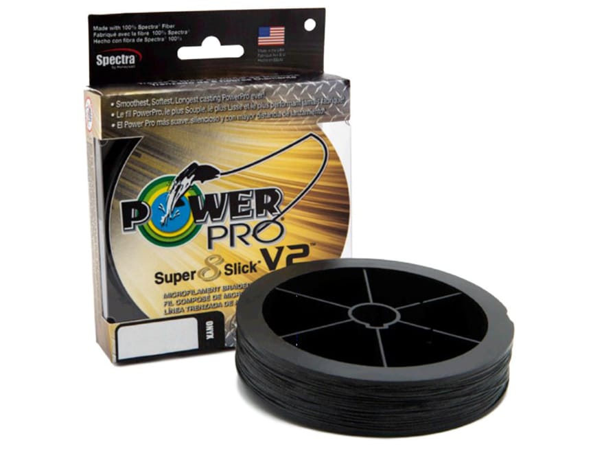 Power Pro Super 8 Slick Version 2 Spectra Line 65lb by 300yds Moss Green for sale online 