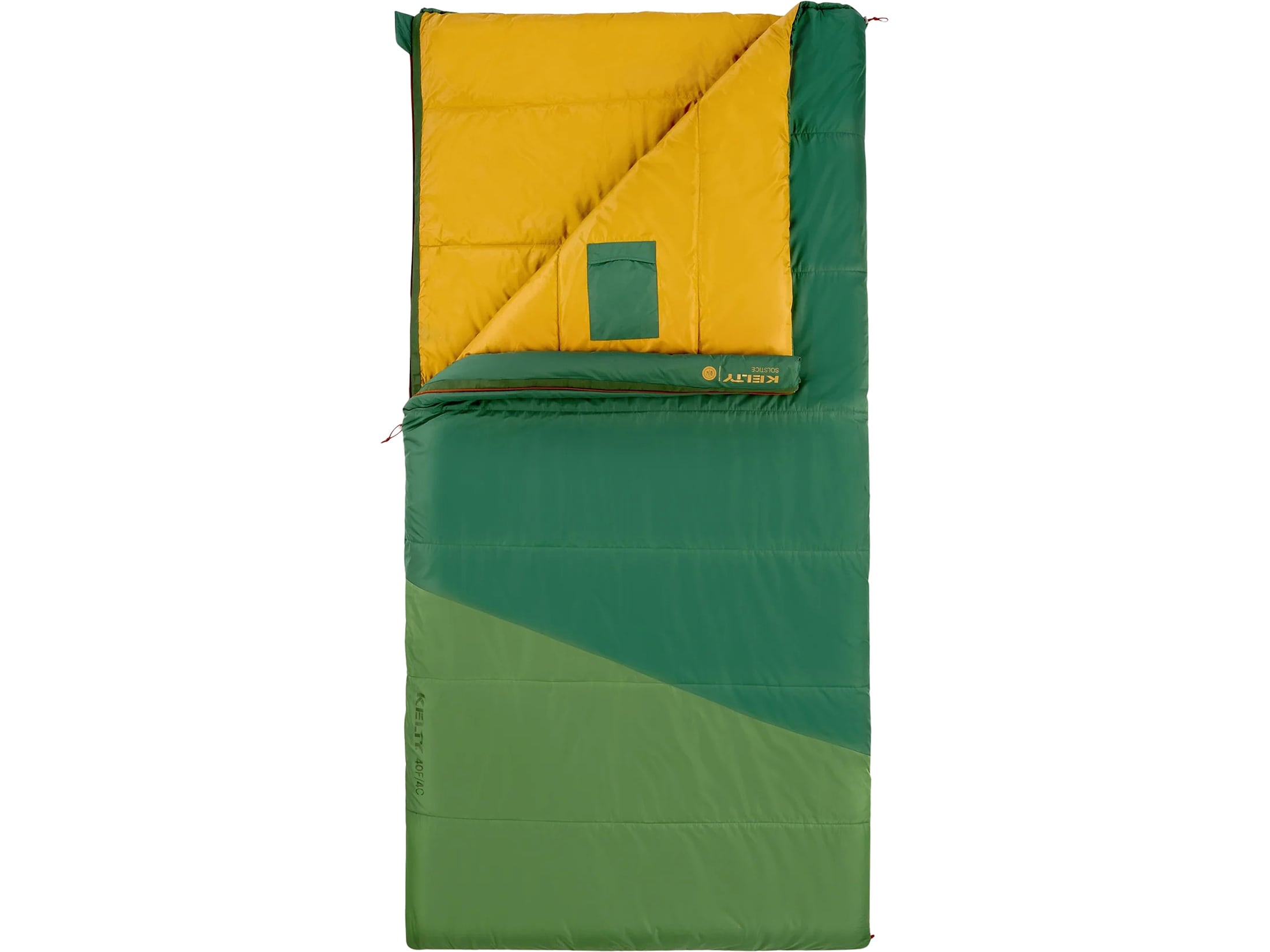 Kelty Solstice 40 Degree Sleeping Bag Black Forest