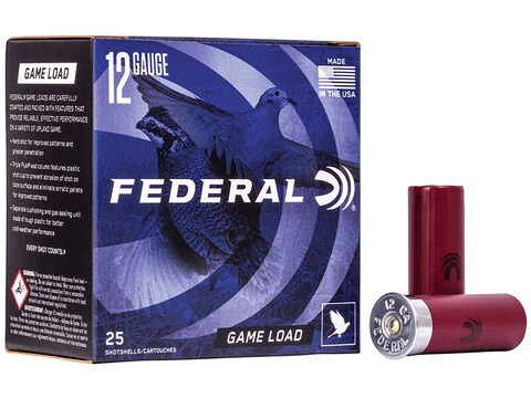 Lot - 100 ROUNDS FEDERAL 12 GAUGE 2 3/4 8 SHOT AMMO