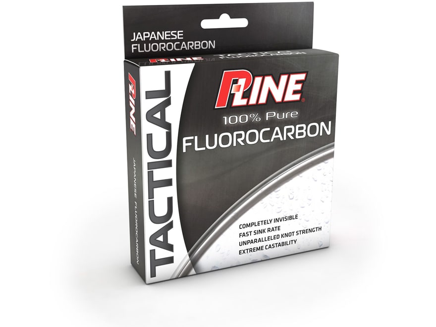 P-Line Tactical Fluorocarbon Fishing Line 12lb 1000yd Clear