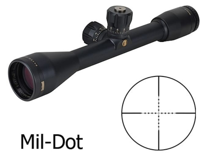 Bushnell Elite 3200 Tactical Rifle Scope 10x 40mm Mil Dot Reticle