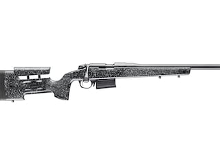 Bergara B-14R Carbon Bolt Action Rimfire Rifle 17 Hornady Magnum Rimfire (HMR) 20" Barrel Carbon Fiber and Black/Gray Adjustable image