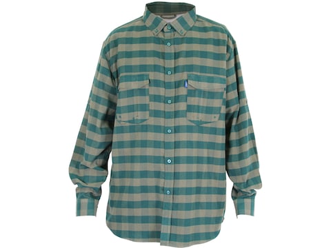 AFTCO Men's Buffalo Bill Tech Flannel Shirt Space Blue XL