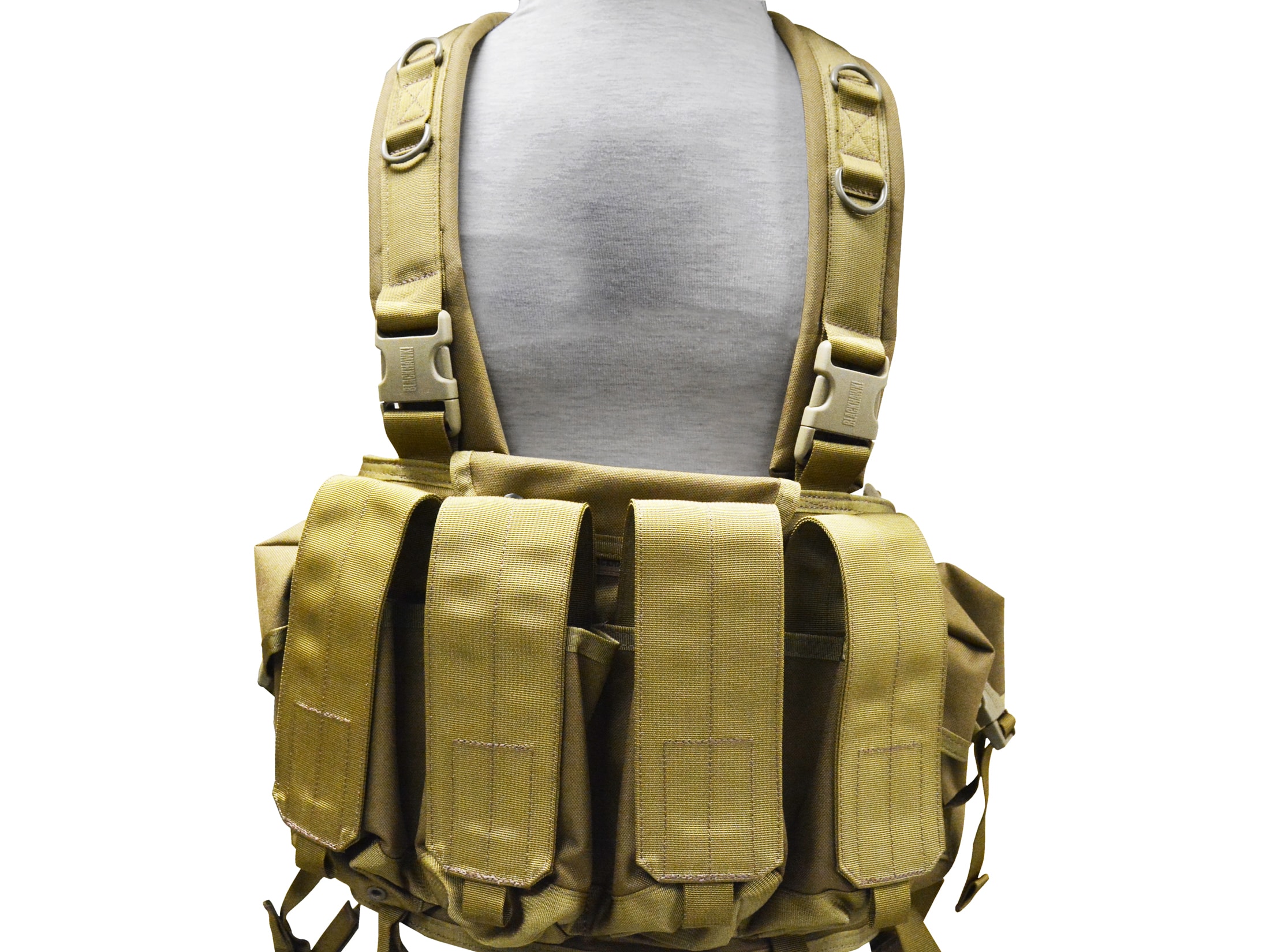 BLACKHAWK! Commando Chest Harness Coyote Tan