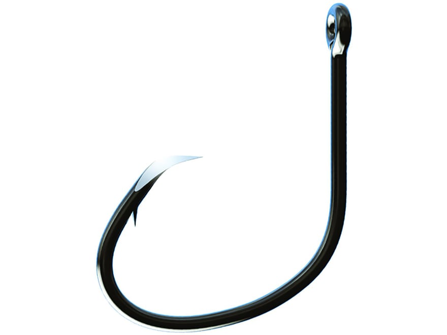 Eagle Claw Lancet Circle Hook Trokar Point Offset Hook #9/0 Platinum