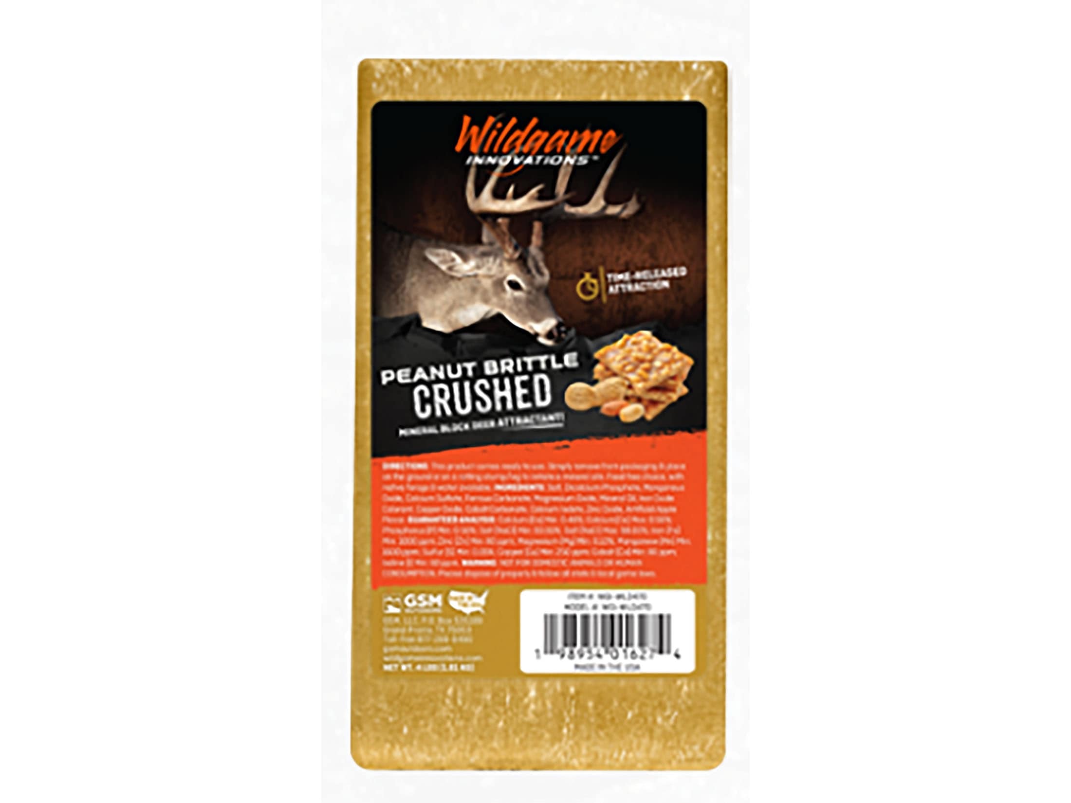 Wildgame Innovations Peanut Brittle Crushed Brick Deer Attractant 4 lb