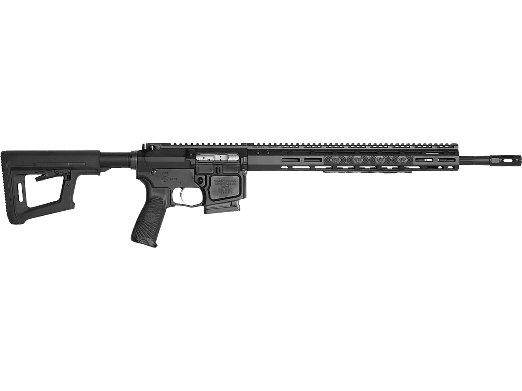 Wilson Combat SCW エアソフトガン Wilson Combat DMR Semi Automatic Rifle 223 Wylde 18 Fluted Black
